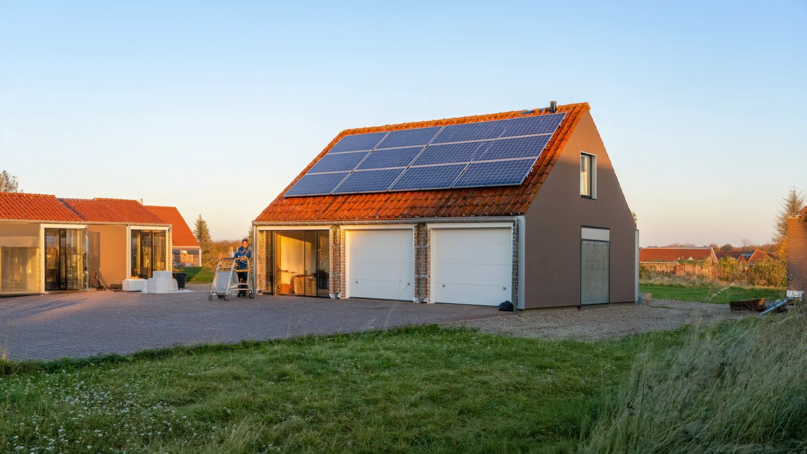 Zonnepanelen op garage dak: welk merk en systeem in