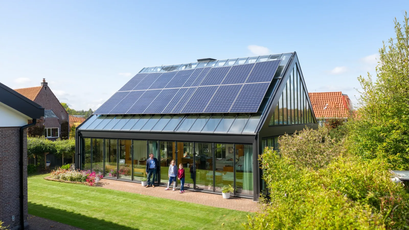 Zonnepanelen serre dak merk: welk paneel en glas kiest